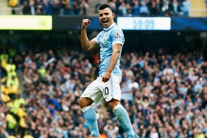 Sergio Aguero, pemain tertajam di EPL asal Amerika Selatan.