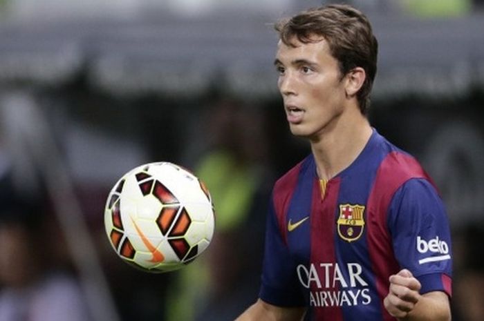 Pemain muda Barcelona, Alex Grimaldo, diminati Bayern Muenchen dan Arsenal.