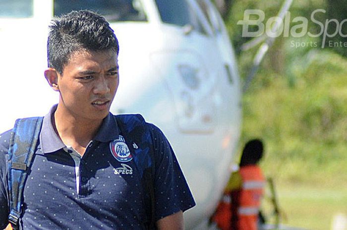 Dedik Setiawan, Striker Arema FC.