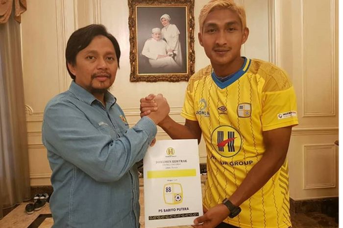Ahmad Mahrus Bahtiar telah resmi bergabung dengan Barito Putera pada Selasa (8/1/2019).
