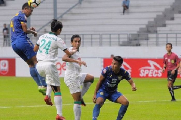 PSS Sleman Pecundangi Persiba Balikpapan dengan skor 4-0 pada Kamis (5/7/2018).
