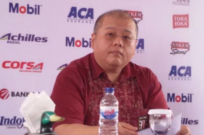 CEO Bali United, Yabes Tanuri. 