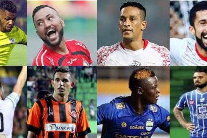 8 Penyerang asing Liga 1 musim 2018