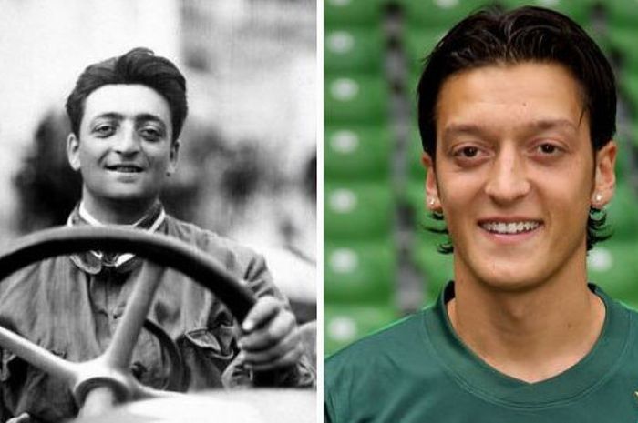 mesut ozil e enzo ferrari