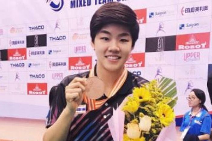 Sapsiree Taerattanachai di Badminton Asia Mixed  Tim Championship 2017 