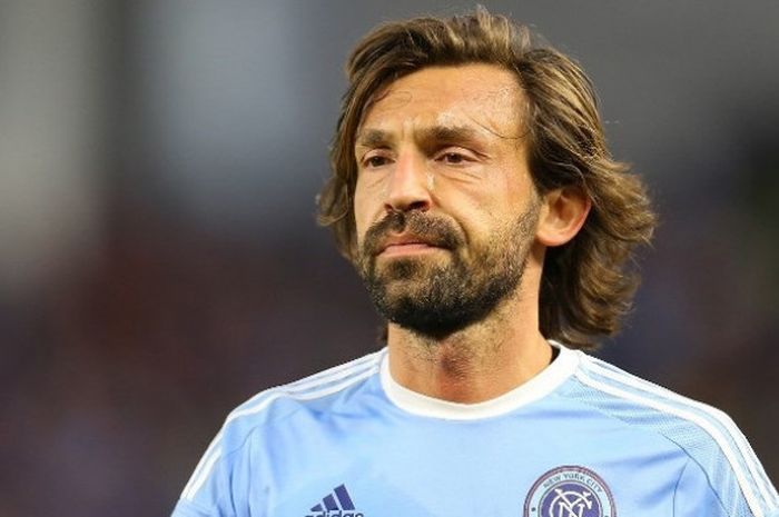 Pemain New York City FC, Andrea Pirlo.