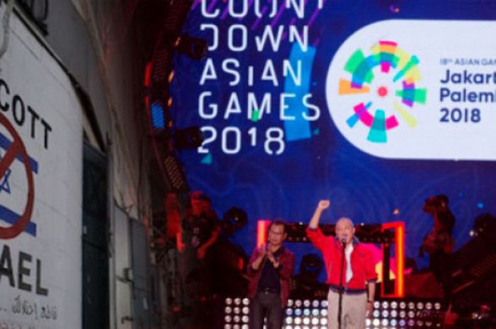 Ilustrasi pembukaan pada Asian Games 2018 
