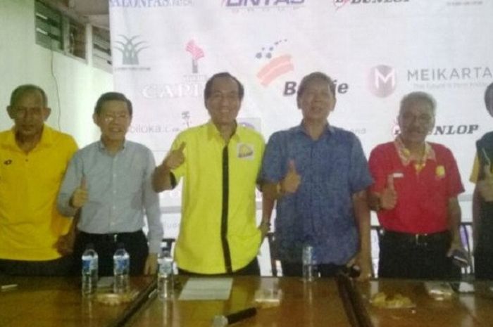 Pengurus Pusat Barisan Atlet Veteran Tenis Indonesia (PP Baveti) siap melaksanakan 2017-IIMSTC 