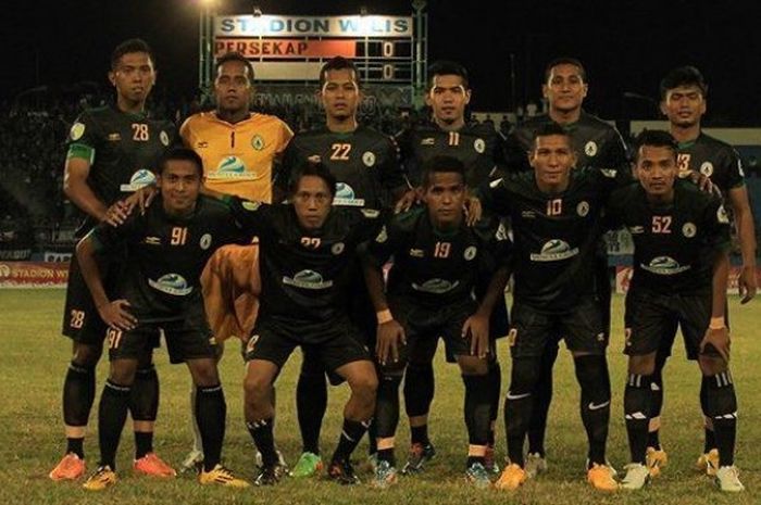 PSS Sleman pada saat berkompetisi di Divisi Utama 2014. PSS tanpa target tinggi di Bali Island Cup 2016.