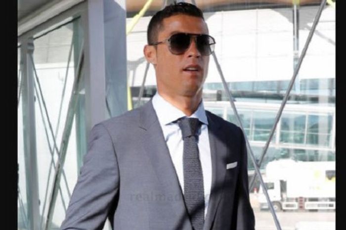 Cristiano Ronaldo berjas rapi menuju Skopje, Makedonia.