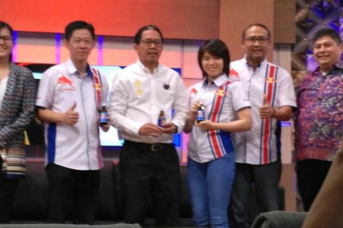 Drawing babak 64 besar Piala Indonesia di kantor Jawa Pos TV, Kebayoran Baru, Jakarta, Sabtu (10/11/2018).