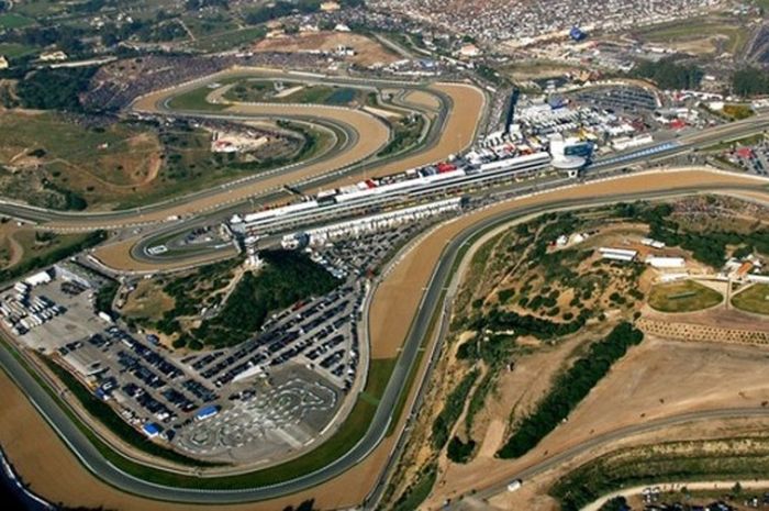 Sirkuit Jerez yang berada di Andalucia, Spanyol.