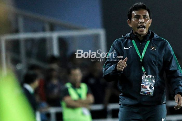   Pelatih timnas Indonesia, Bima Sakti