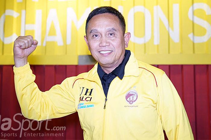 Manajer Sriwijaya FC, Ucok Hidayat.