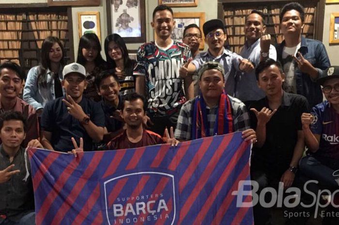 Para pengurus Supporters Barcelona Indonesia menyambut big match dengan menggelar nobar El Clasico di berbagai kota.