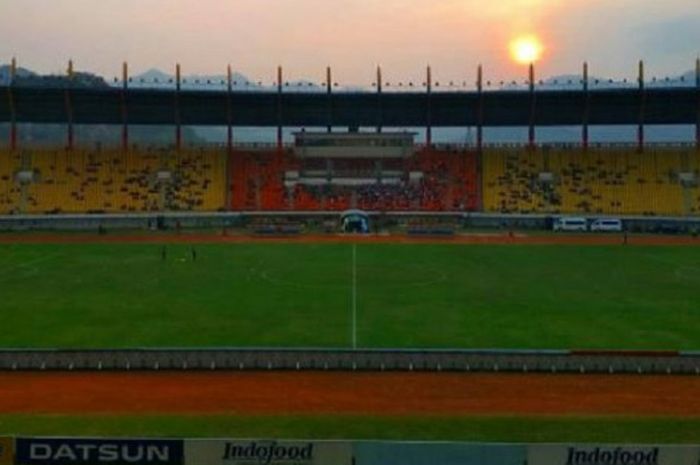 Stadion Si Jalak Harupat jelang laga Persib Bandung versus PS TNI, Sabtu (5/8/2017).
