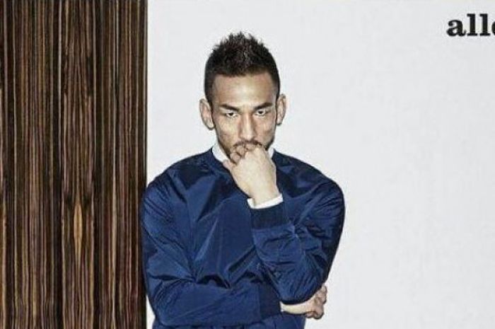 Mantan pesepakbola Hidetoshi Nakata menjalani profesi sebagai model internasional