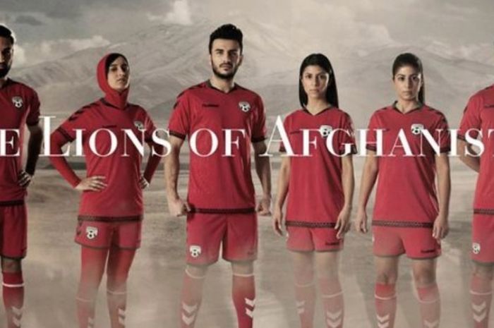 Kostum terbaru timnas Afganistan