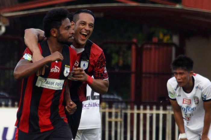 Addison Alves tampil gemilang saat Persipura Jayapura menang atas Bali United di Stadion Mandala, Rabu (9/8/2017). 