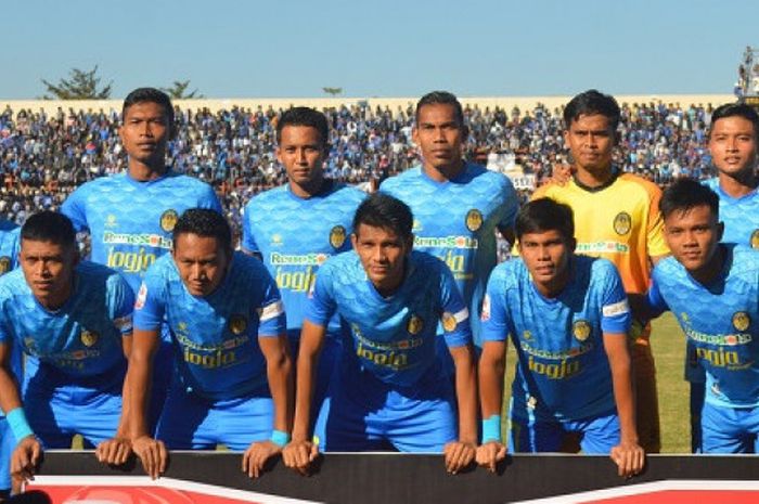 PSIM Yogyakarta saat menjamu PSS Sleman di Stadion Sultan Agung (SSA), Bantul, Kamis (26/7/2018).