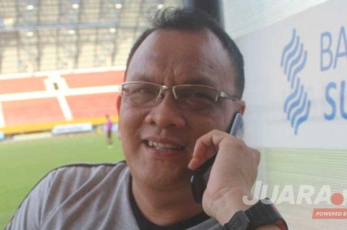 Sekretaris Sriwijaya FC, Achmad Haris