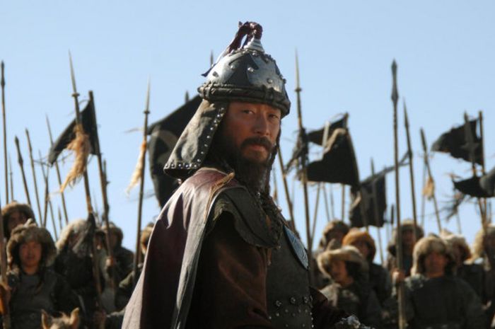 Genghis Khan digambarkan dalam film