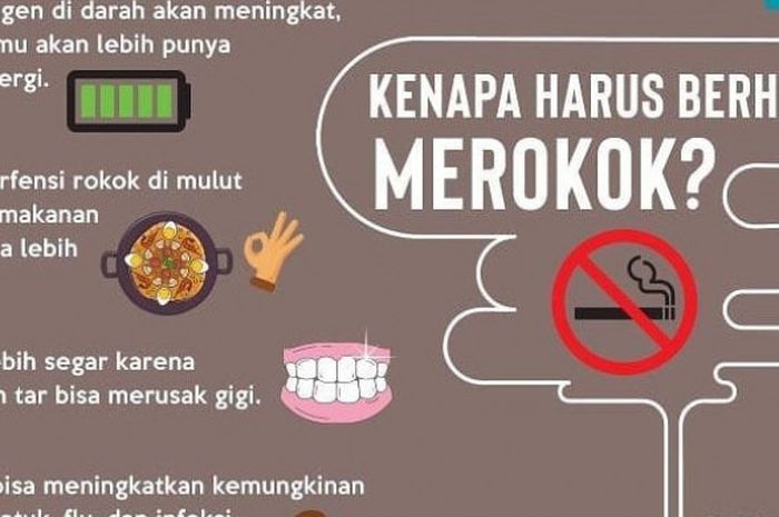 Begini cara mudah berhenti merokok 