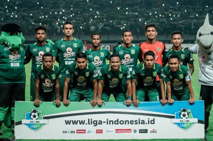      Skuat Persebaya Surabaya.     