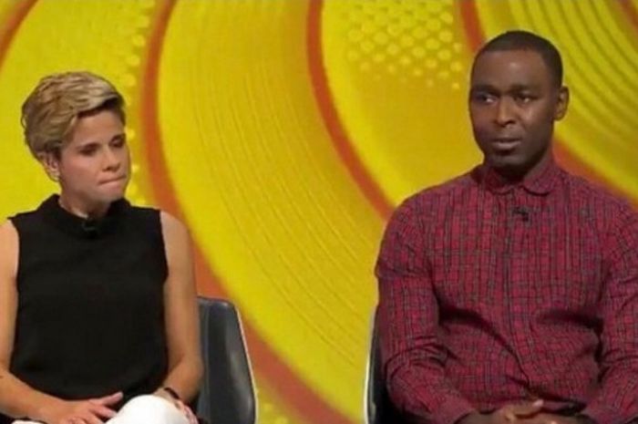 Mantan striker Manchester United, Andy Cole, saat menjadi pembicara di acara BBC Sport