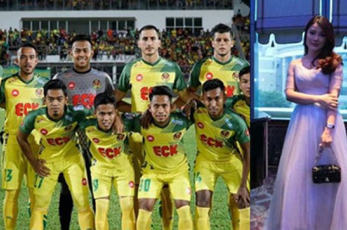 Kedah FA dan sponsor cantiknya