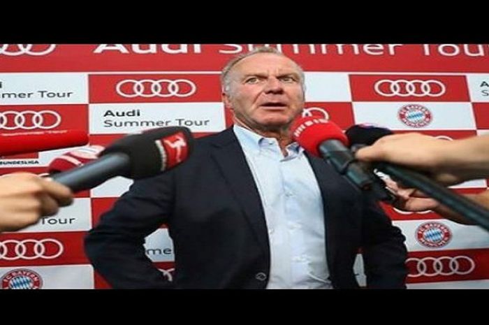 CEO Bayern Muenchen Karl-Heinz Rummenigge