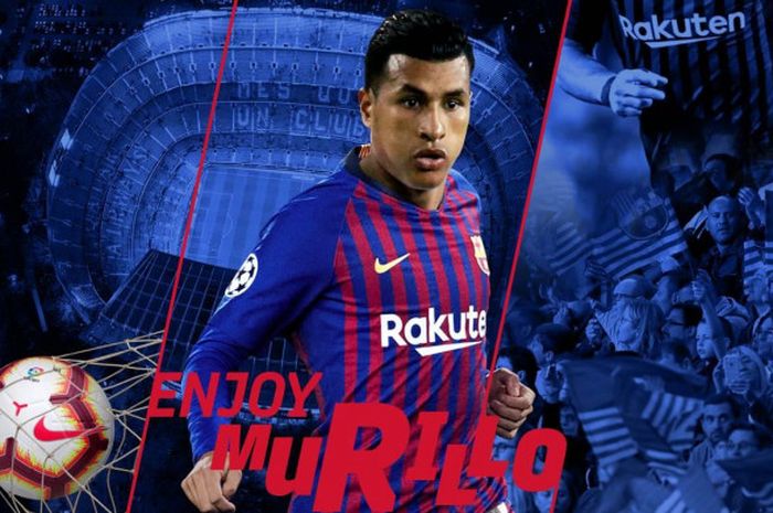 Jeison Murillo resmi diumumkan Barcelona pada Jumat (21/12/2018).