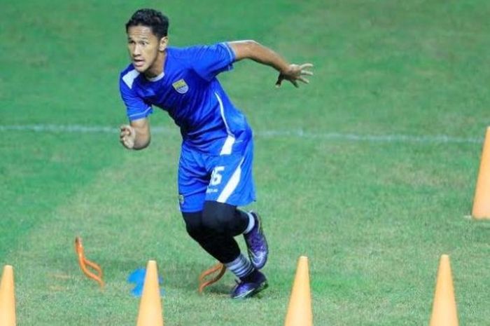 Striker Persib, Yandi Sofyan jarang dapat kesempatan main untuk skuat Maung Bandung. 