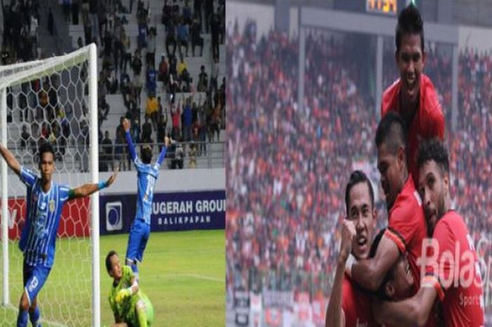 Persiba Balikpapan dan Persija Jakarta di laga pekan ke-29 Liga 1.