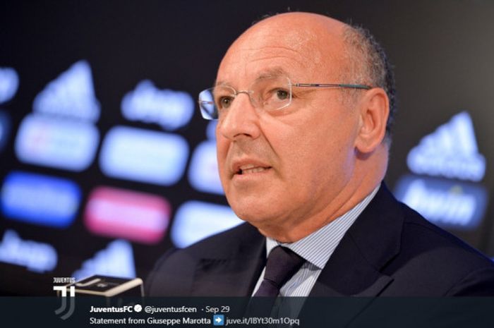 Inter Milan Resmi menunjuk Giuseppe Marotta sebagai CEO, setelah mundur dari jabatan petinggi Juventus.