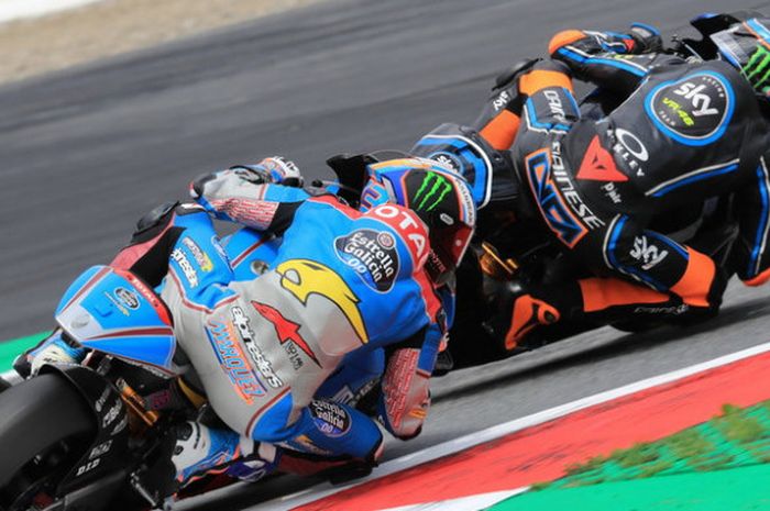 Alex Marquez tidak menganggap Luca Marini sebagai rivalnya pada musim depan.