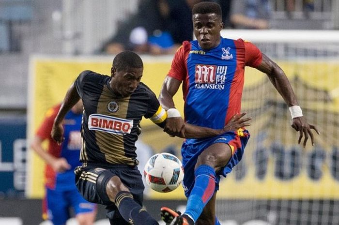 Philadelphia Union saat menghadapi Crystal Palace dalam laga uji coba di Talen Energy Stadium, 13 Juli 2016.