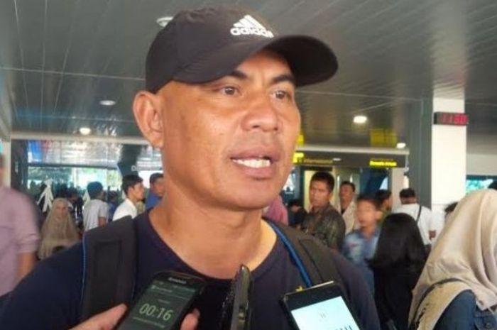 Asisten pelatih Persib, Herrie 'Jose' Setiawan. 