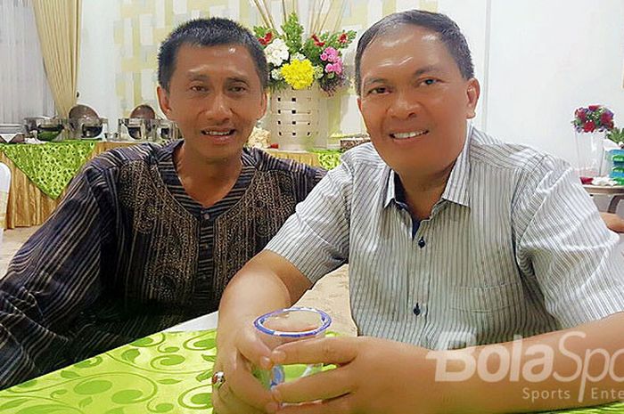 Wakil wali kota Bandung, Oded Muhammad Danial (kanan).