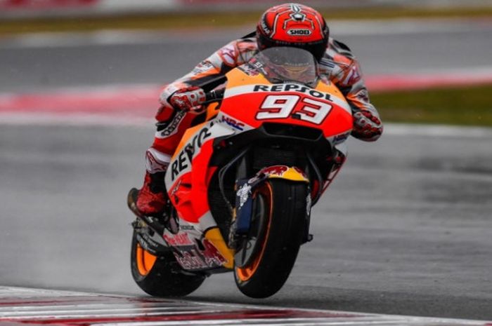 Marc Marquez berhasil memenangi MotoGP seri San Marino yang digelar Minggu (10/9/2017).