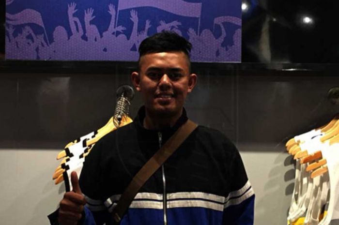 Adi Mulyana siap mendukung Persib pada laga kontra PSIS Semarang, Minggu (8/7/2018)