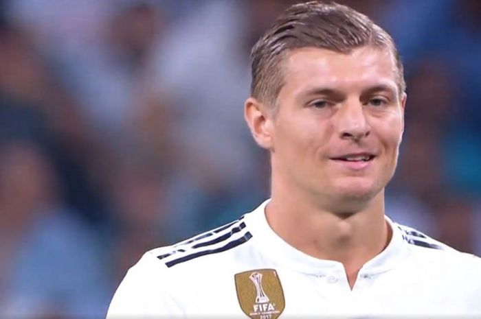 Gelandang Real Madrid, Toni Kroos.