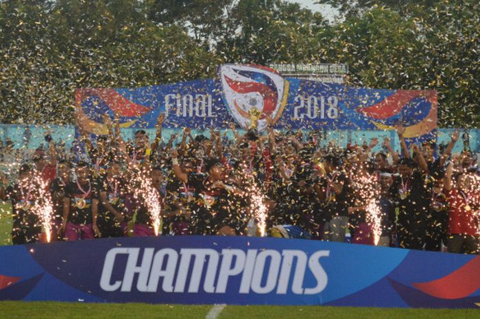 Persik Kediri Juarai Liga 3 2018
