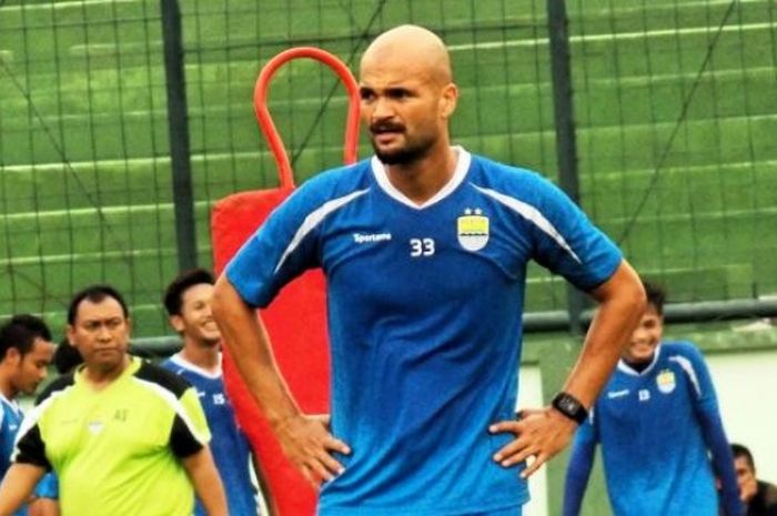 Sergio van Dijk, optimistis kondisinya akan pulih dalam sisa waktu sebelum bertanding dengan Bhayangkara Surabaya United.