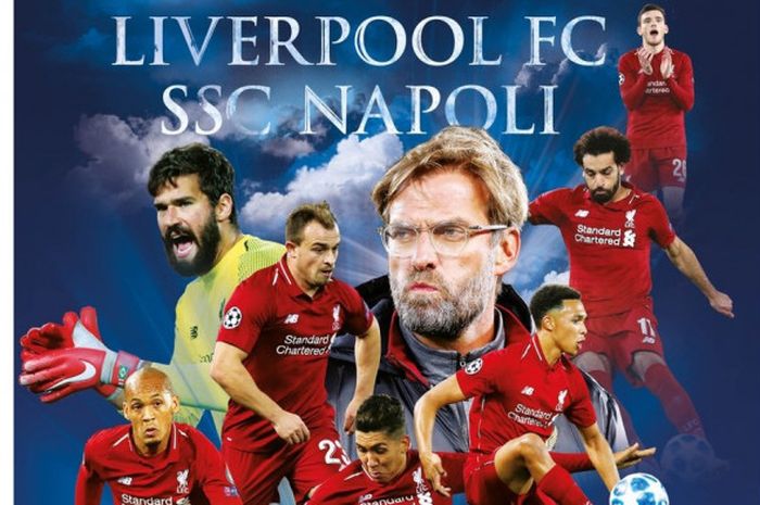 Liverpool akan menjamu Napoli dalam laga Grup C Liga Champions di Stadion Anfield, Liverpool pada 11 Desember 2018.