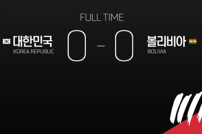 Korea Selatan vs Bolivia