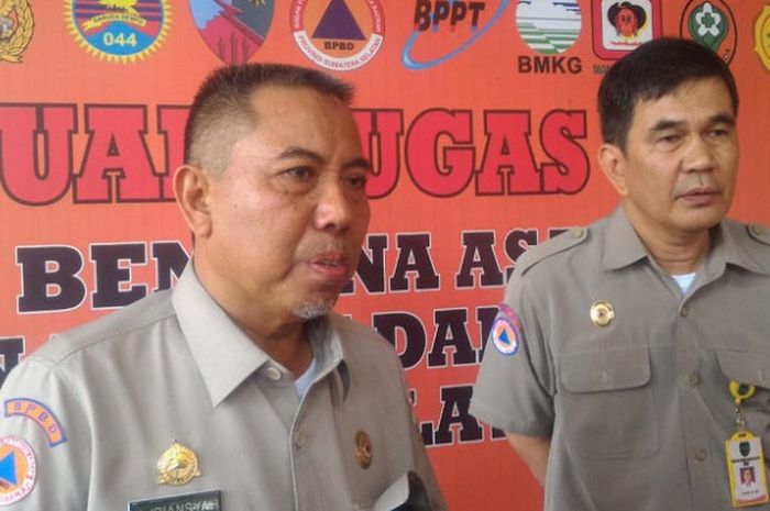Kepala Pelaksana BPBD Provinsi Sumsel, Iriansyah mengakui titik api sudah terpantau menjelangAsian Games 2018.