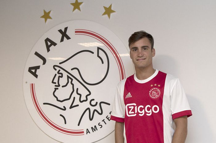 Nicolas Tagliafico, bek kiri tim nasional Argentina yang dibeli Ajax Amsterdam dari Independiente pada Januari 2018.