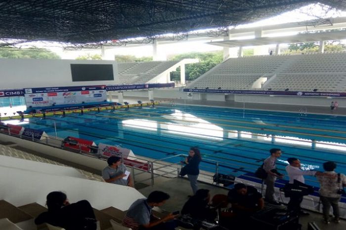 Test event akuatik Asian Games 2018 akan digelar di Aquatic Stadium, Gelora Bung Karno, Senayan, Jakarta, 5-15 Desember 2017.