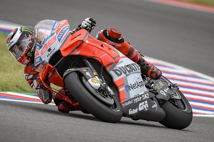 Jorge Lorenzo punya skill hebat di sirkuit anti-clockwise, tapi dia tidak didukung oleh motor Ducati yang mumpuni.